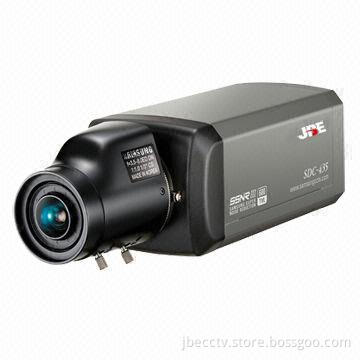 CCTV Box Camera with Automatic Tracking White Balance, 1/3-inch Sony CCD Image Sensor